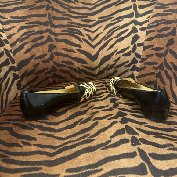 Charlotte Olympia bisoux patent leather and pony skin flats - Picture 9 of 16